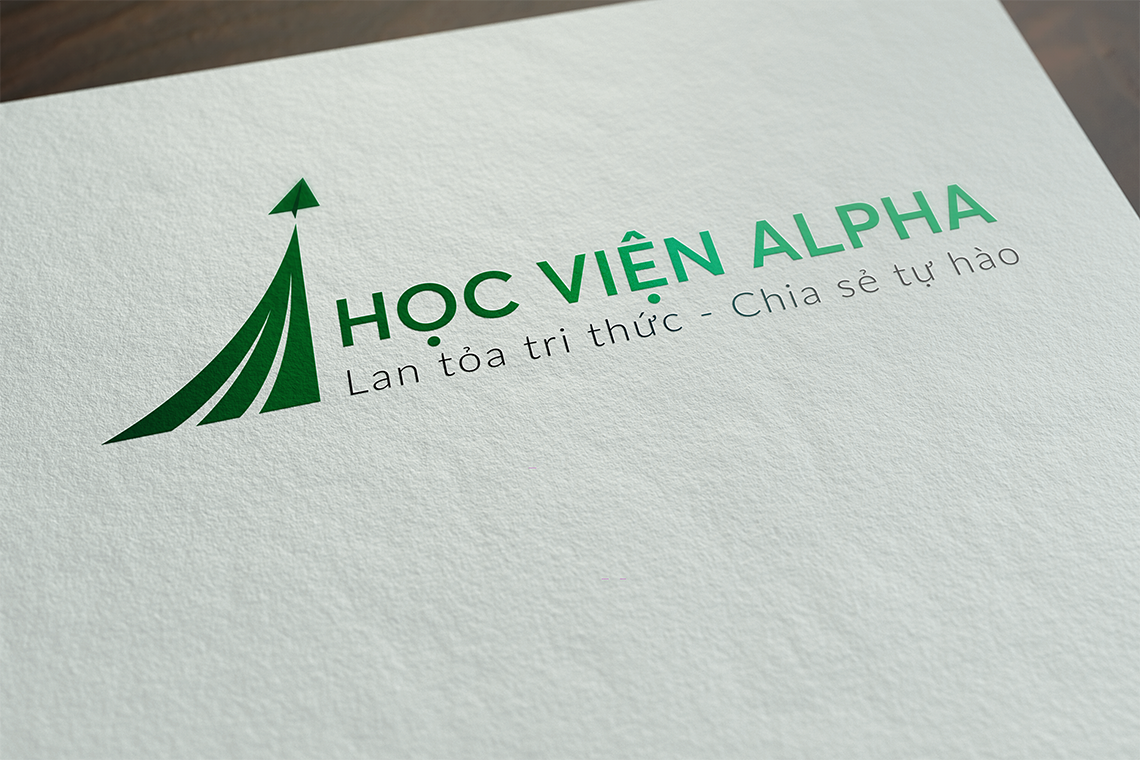 Thiết kế nhận diện thương hiệu cho trường mầm non Alpha Academy tại Hà Nội